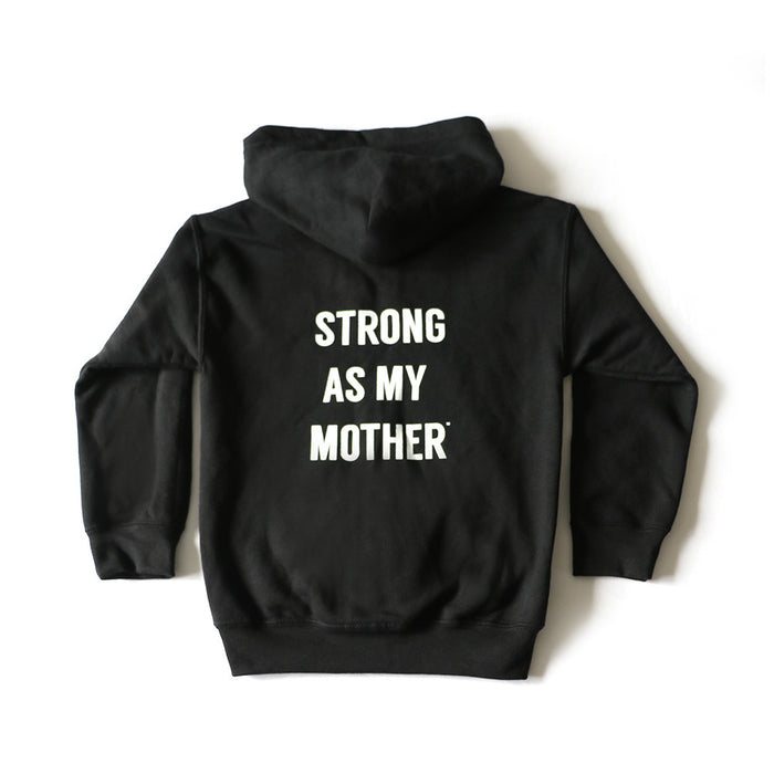 Strong As My Mother Youth Zip-Up Hoodie