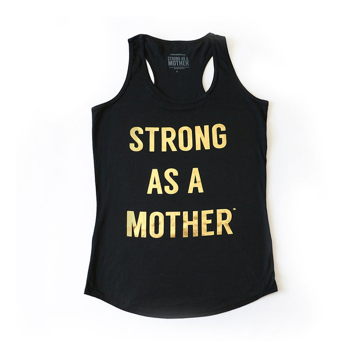 TEXT Women's Tank Top - Black / Gold