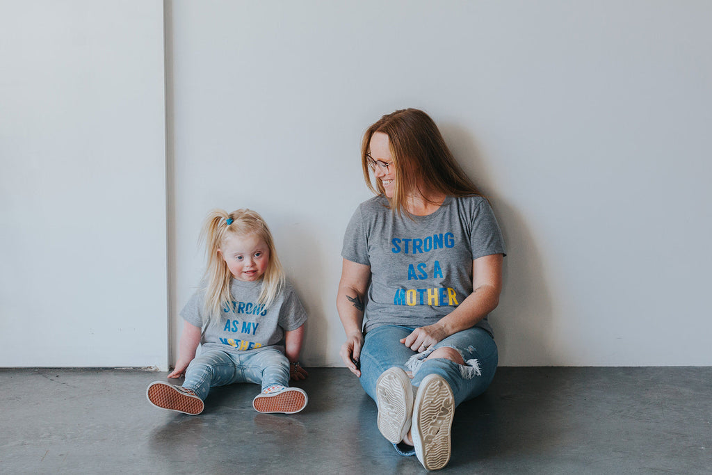 TEXT Women's Relaxed T-Shirt - Down Syndrome Awareness Special Edition