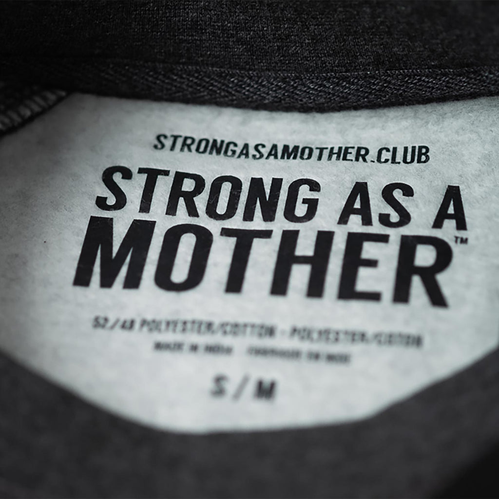 Strong As A Mother - Dark Grey Crewneck