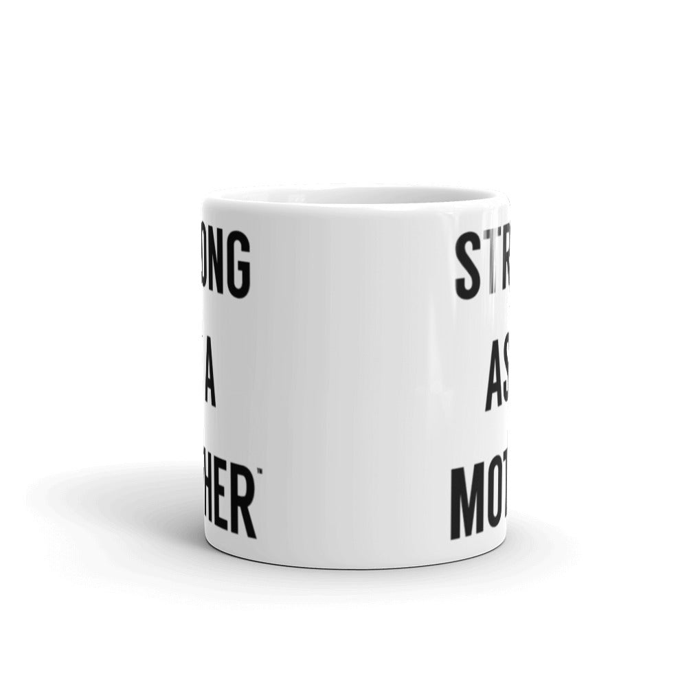 Strong as a Mother Large Print Mug