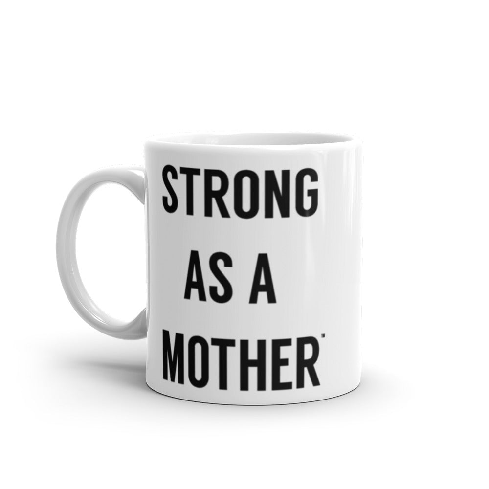 Strong as a Mother Large Print Mug