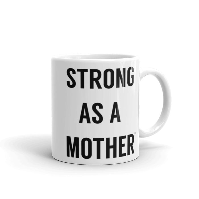 Strong as a Mother Large Print Mug