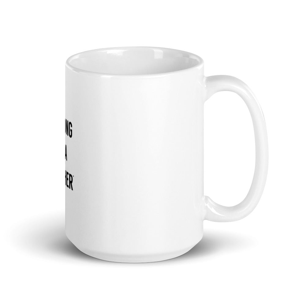 Strong as a Mother Large Print Mug